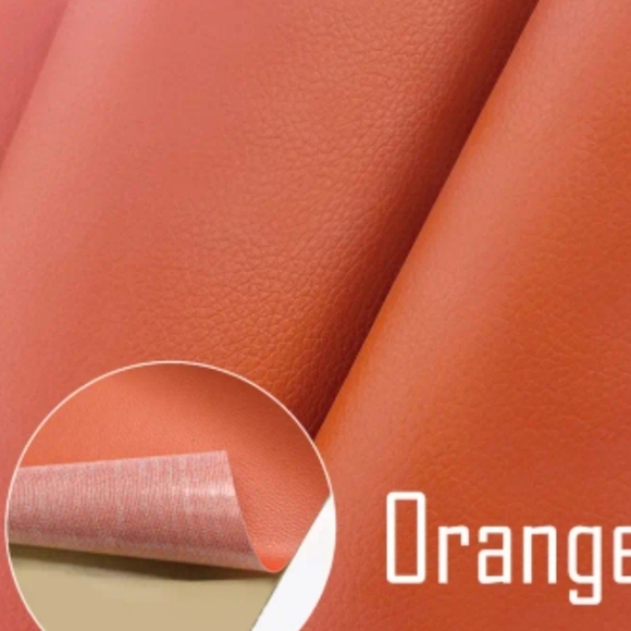 💙🐾faux leather, Gray And Whire Fabric and fabric adhesive patches - Picture 2 of 16